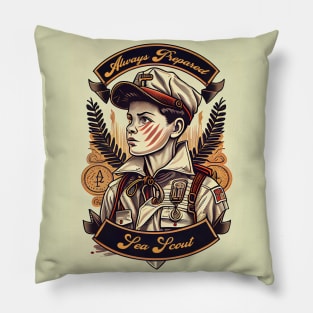 Always Prepared Sea Scouts Pillow