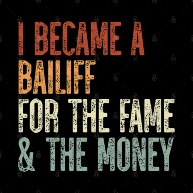 I Became A Bailiff For The Fame & The Money by JaiStore