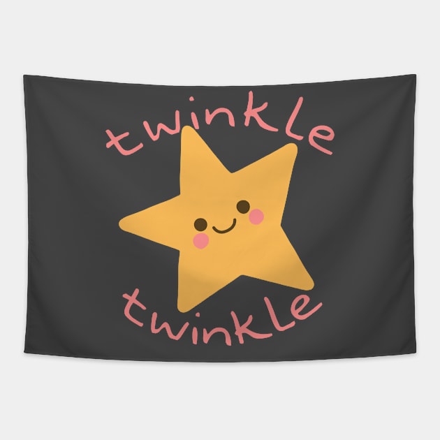 Twinkle Twinkle Little Star Tapestry by Slightly Unhinged