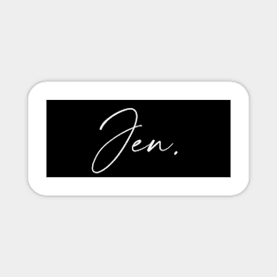 Jen Name, Jen Birthday Magnet