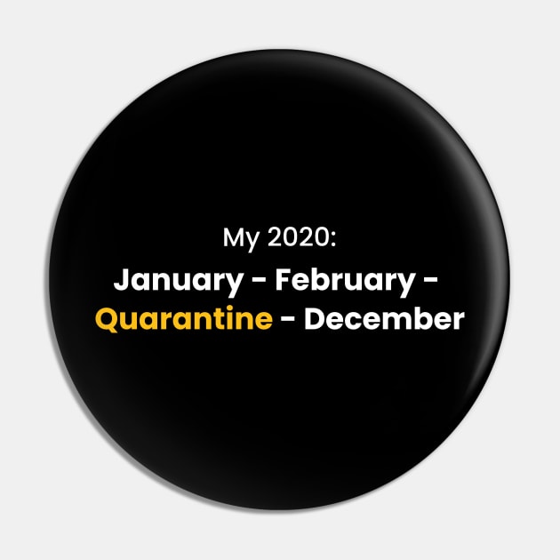 Quarantine Type 2020 WFH Pin by nyctophilia