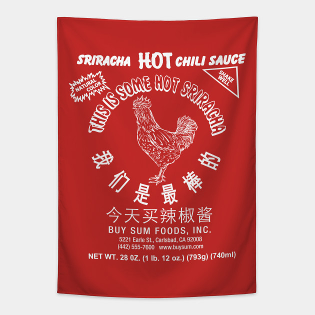Sriracha Hot Chili Sauce Rooster Spicy Rooster Gobelin