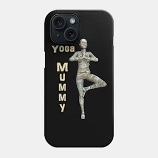 Yoga Mummy Tree Pose Phone Case