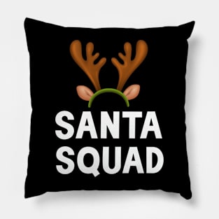 santa squad Pillow