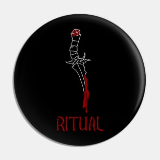 Ritualistic Dagger Pin