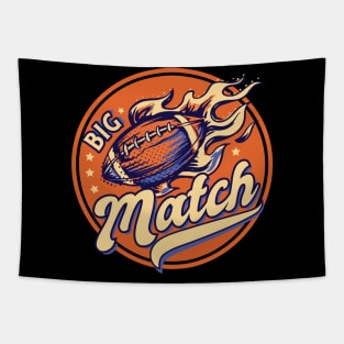 Big match American Football Tapestry