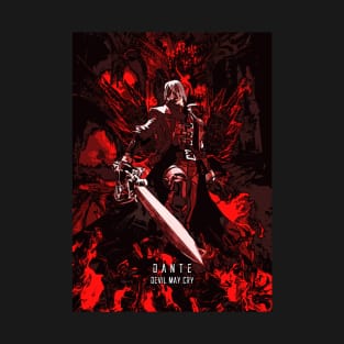 Classic Dante from Devil May Cry T-Shirt