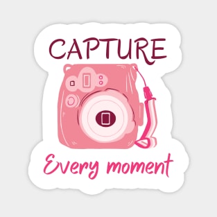 Capture Every moment Magnet