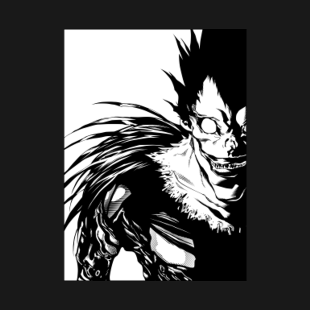 Ryuk Death Note Manga - Ryuk Death Note - Kids T-Shirt | TeePublic