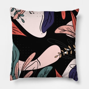 Floral Pattern Pillow