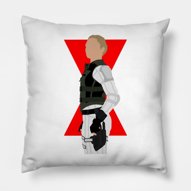 Yelena Belova Pillow by mauracatey