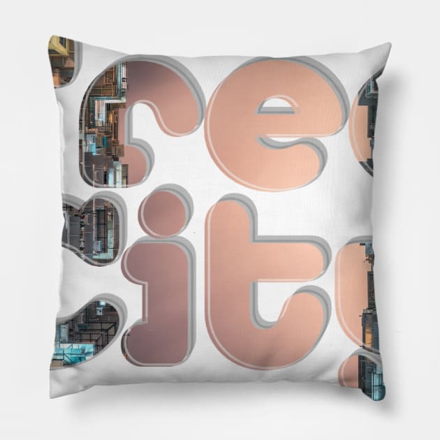 Free City Pillow by afternoontees