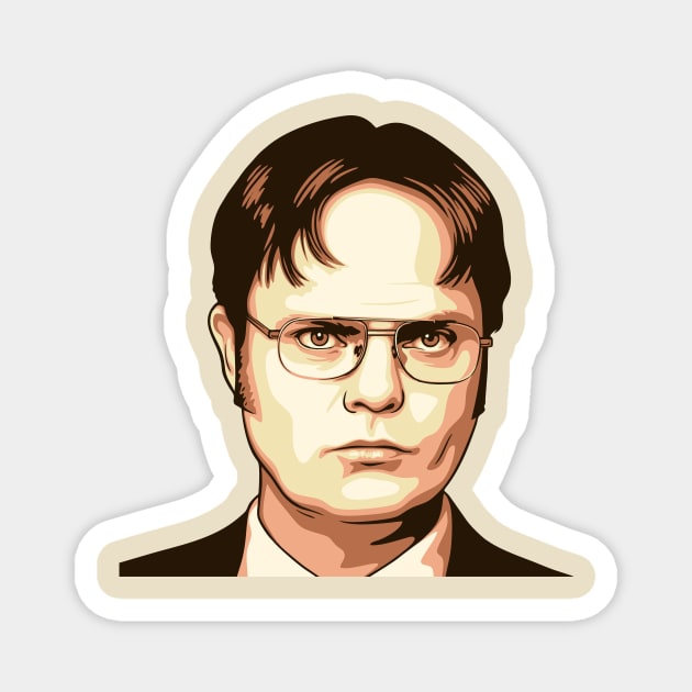 Dwight Schrute Magnet by fernandaffp