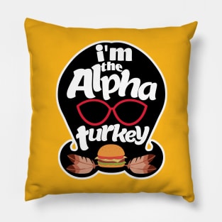 Linda's the Alpha Turkey Pillow