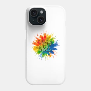 Happy Holi Celebration India Hindu Matching Men Women Kids Phone Case