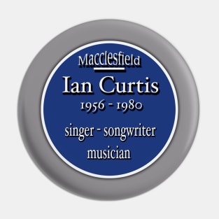 Ian Curtis Pin