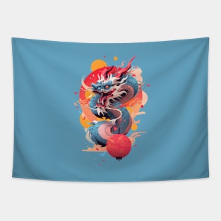 Asian Style Dragon Art Tapestry