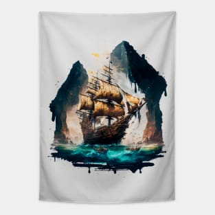 Pirate Ship - the goonies Tapestry