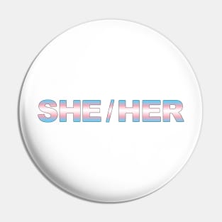 she her pronoun Pin