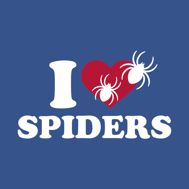 Disover I love Spider - Spider - T-Shirt