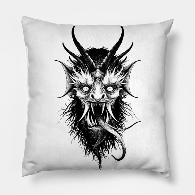 Krampus Pillow by Boris6666