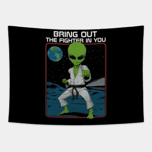 Bring Out The Fighter In You Tapestry