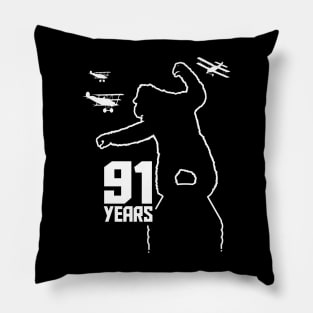 KING KONG 91 YEARS - Marker line Pillow