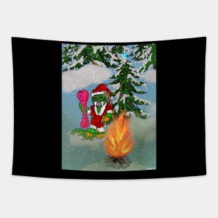 Hodag Christmas Tapestry