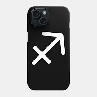 Sagittarius Zodiac Sign Only - Minimal DM Phone Case