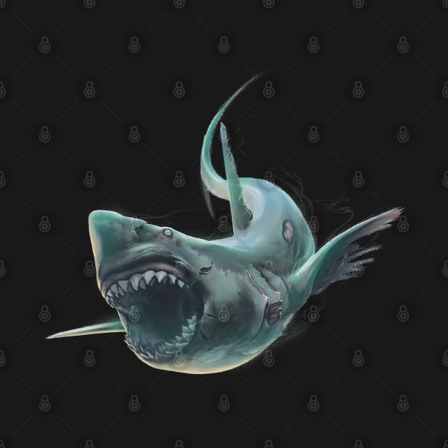 Just Ghost Shark! by scarypet