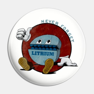 never forget Pin