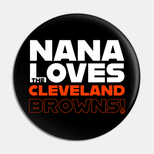 Nana Loves the Cleveland Browns! Pin