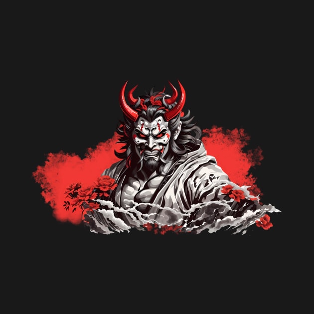 Samurai demon mask by APDesign