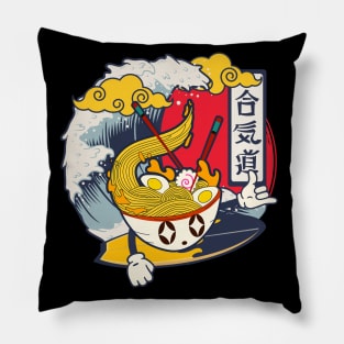 Ramen Surfer Pillow