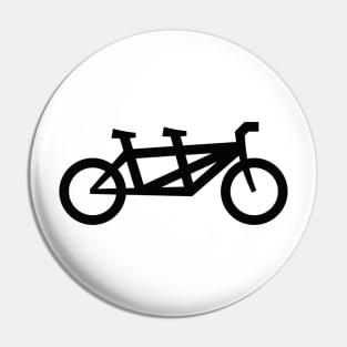 Tandem Bike Pin