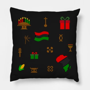 Kwanzaa Doodles Sticker Pack Pillow