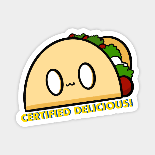 Taco tuesday-certified delicious cartoon design Magnet by Cuteful