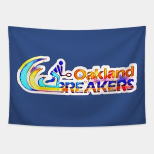 Oakland Breakers Team Tennis Tapestry