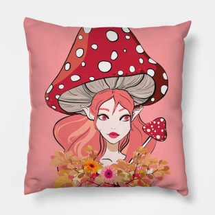 Mushroom fairy Pillow