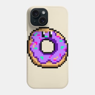 Pixel Donut Phone Case