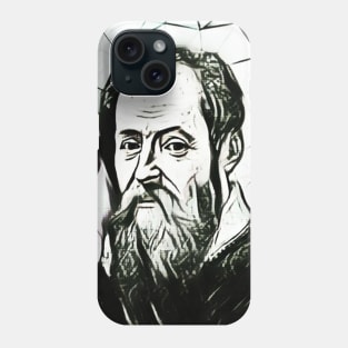 Giorgio Vasari Black and White Portrait | Giorgio Vasari Artwork 3 Phone Case