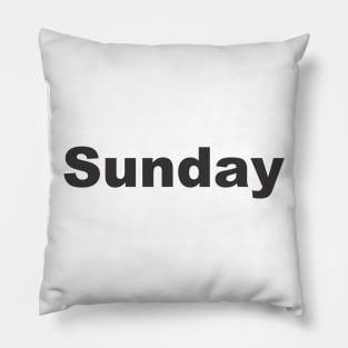 Sunday Pillow