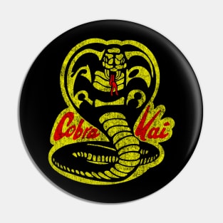 Vintage Cobra Kai Retro 80s Pin