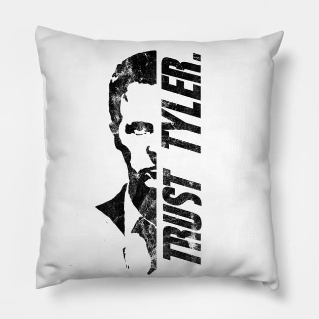 Trust Tyler Durden Pillow by RataGorrata