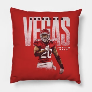 Justin Reid Kansas City Conquered Vegas Pillow