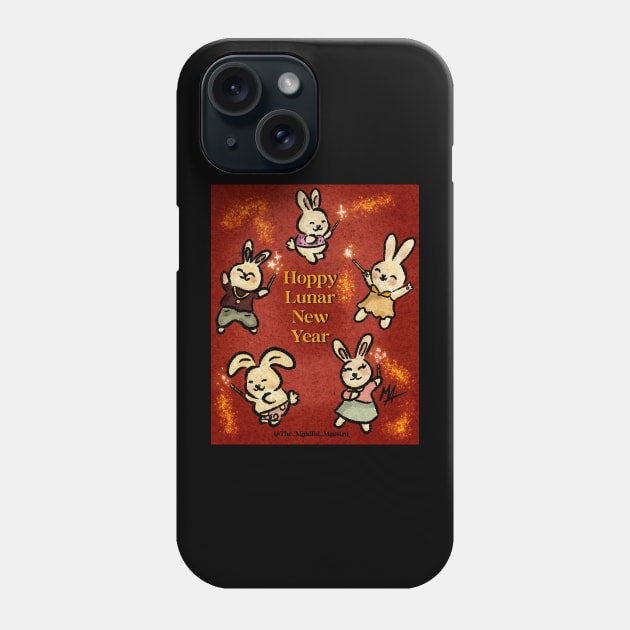 Hoppy New Year Phone Case by The Mindful Maestra