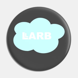 Aqua LARB Studios Cloud | LARB Studios & Abelia Rose Pin
