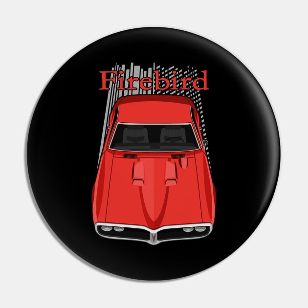 Pontiac Firebird Ram Air 1968 - Red Pin by V8social