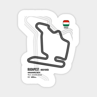 Budapest Race Track Magnet