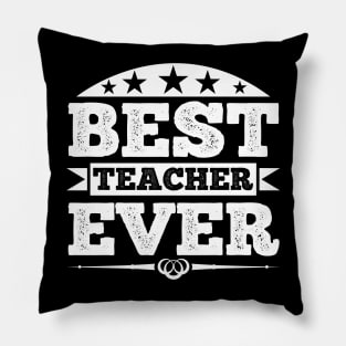 Best Teacher Ever T Shirt For Women Men Pillow